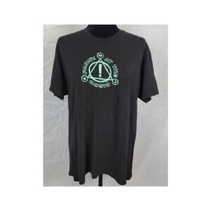 Tultex Panic! At the Disco Black Graphic Tee Men's Large